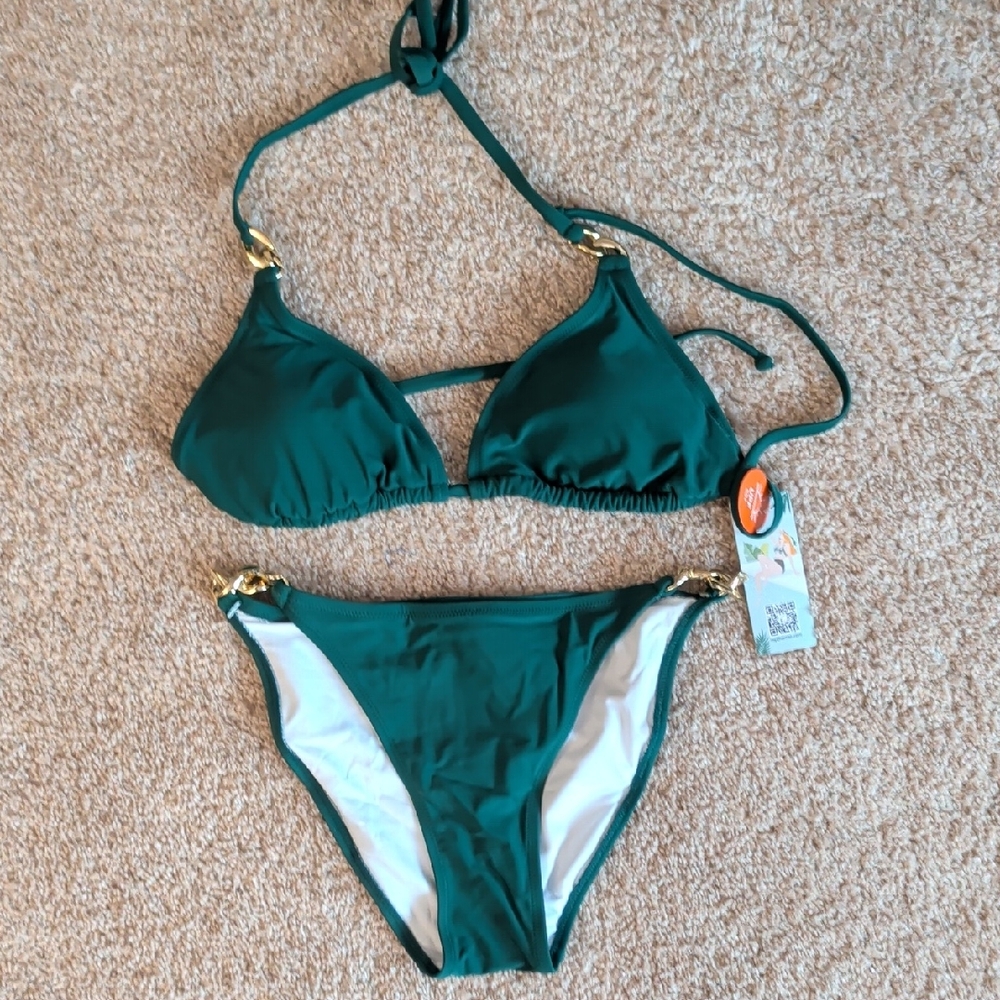 NWT Forest Green Bikini